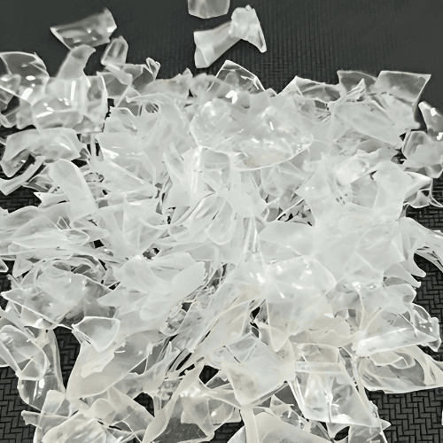 Hot wash PET Flakes