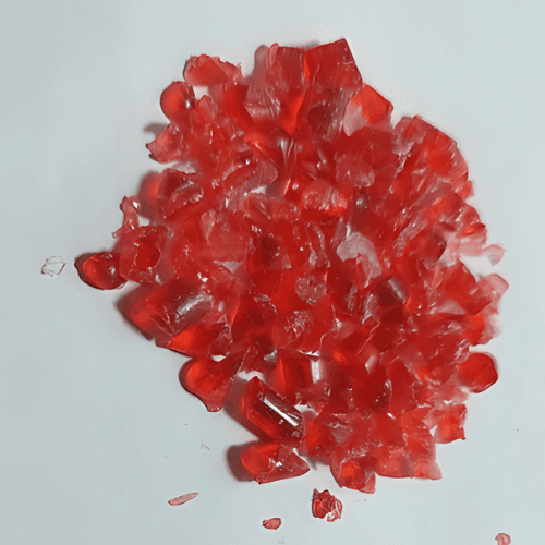 Red Polycarbonate Regrind