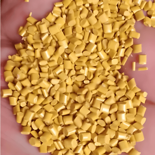 Yellow Recycled Abs Plastic Granules
